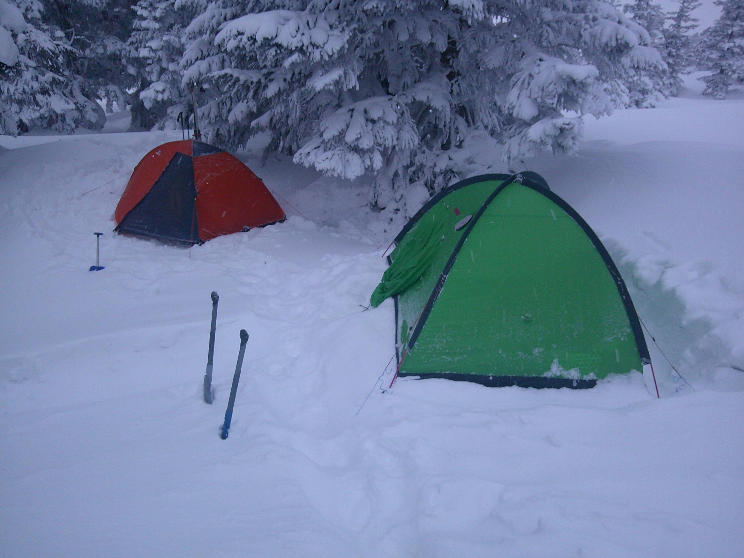梅津又四郎慰霊登山（テント泊）